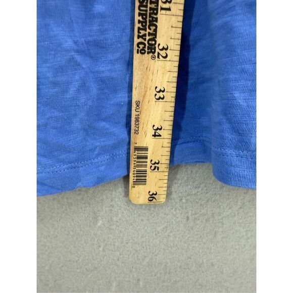 Lilly Pulitzer Womens Blue Smocked Quarter Sleeve Essie Mini Tunic Dress Small - Picture 8 of 10